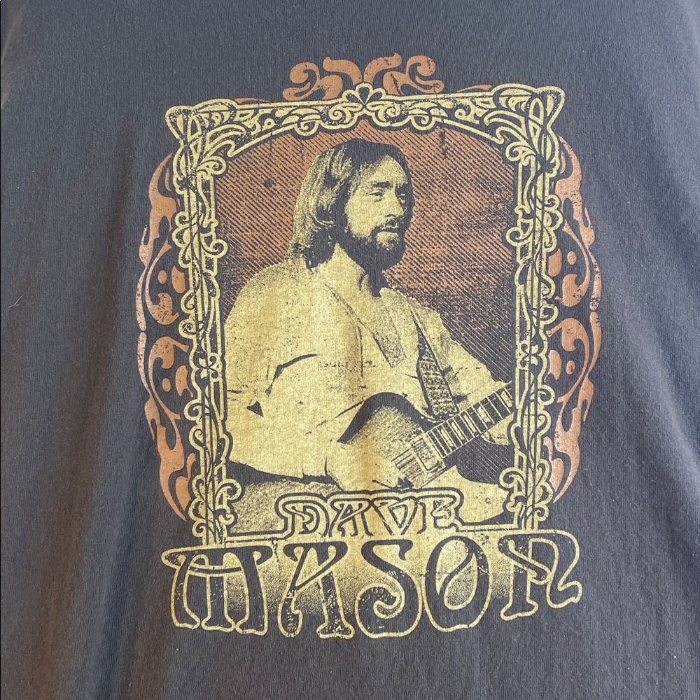 Dave Mason Brown Graphic Men's T-Shirt